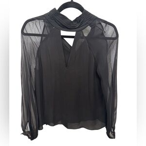 NWOT INTERMIX 100% SILK TOP